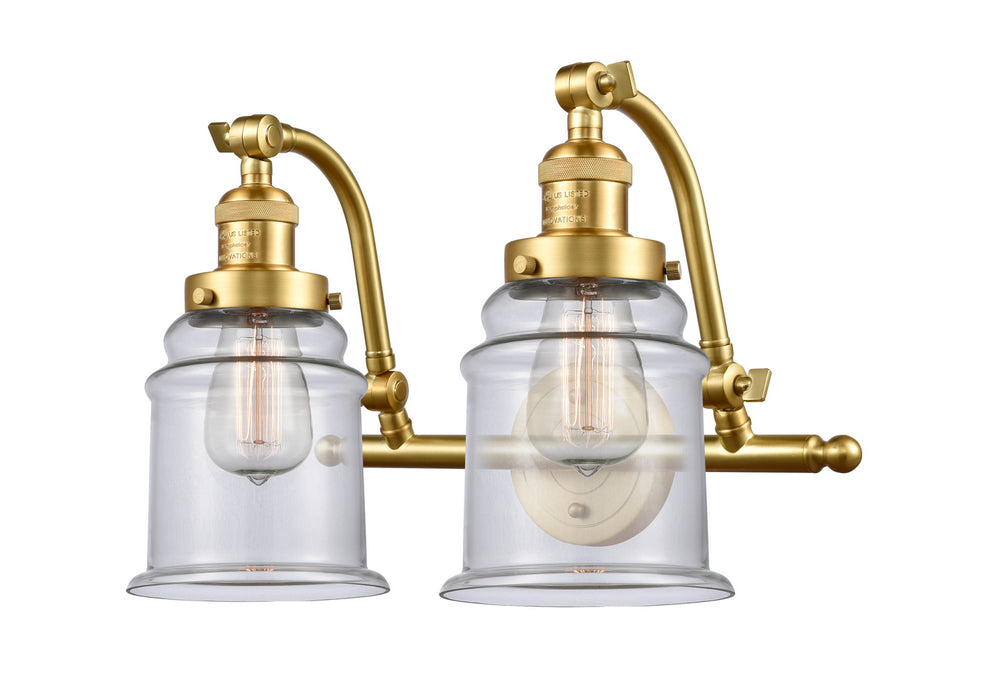 Innovations - 515-2W-SG-G182-LED - LED Bath Vanity - Franklin Restoration - Satin Gold