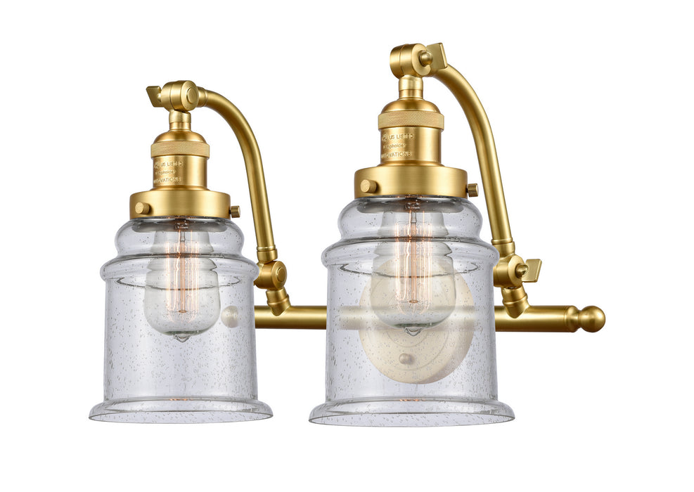 Innovations - 515-2W-SG-G184 - Two Light Bath Vanity - Franklin Restoration - Satin Gold