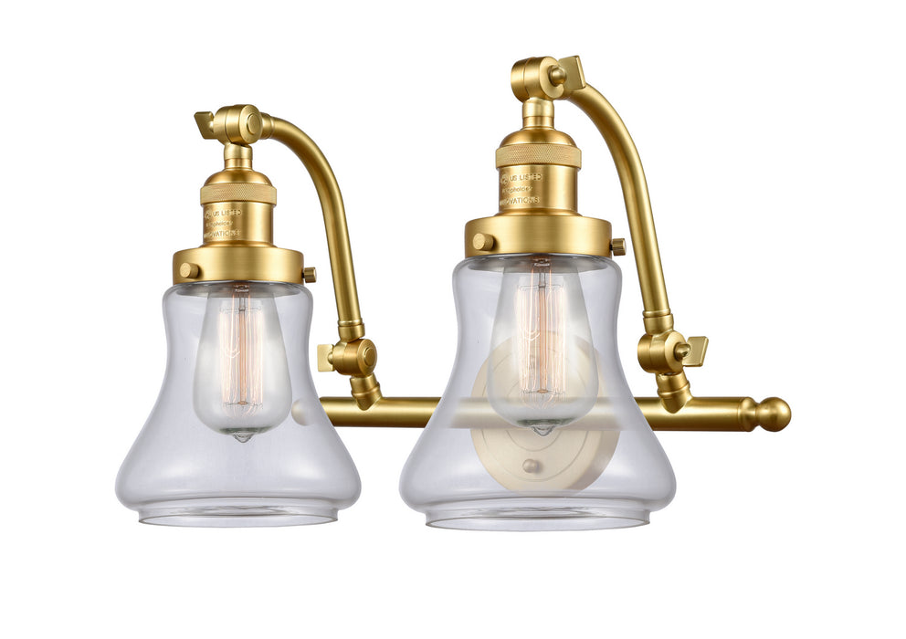 Innovations - 515-2W-SG-G192 - Two Light Bath Vanity - Franklin Restoration - Satin Gold