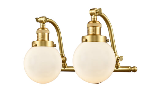 Innovations - 515-2W-SG-G201-6 - Two Light Bath Vanity - Franklin Restoration - Satin Gold