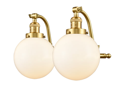 Innovations - 515-2W-SG-G201-8 - Two Light Bath Vanity - Franklin Restoration - Satin Gold