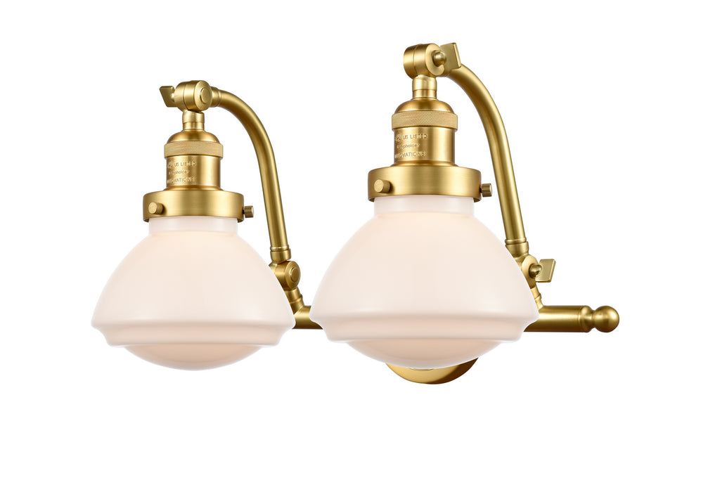 Innovations - 515-2W-SG-G321-LED - LED Bath Vanity - Franklin Restoration - Satin Gold