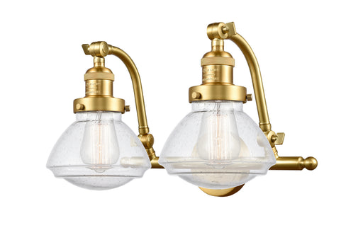 Innovations - 515-2W-SG-G324 - Two Light Bath Vanity - Franklin Restoration - Satin Gold