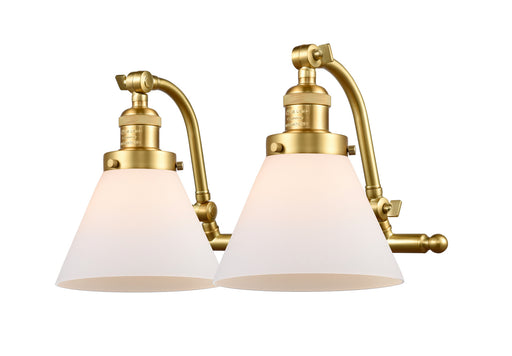Franklin Restoration Two Light Bath Vanity Satin Gold