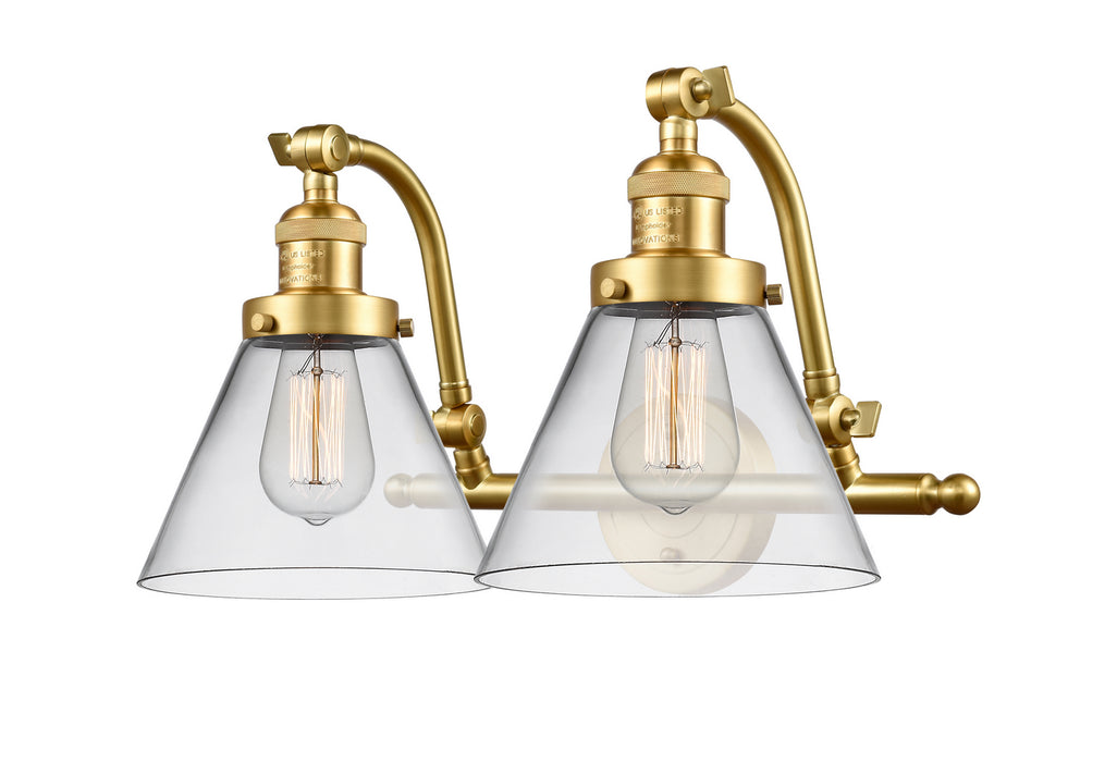 Innovations - 515-2W-SG-G42 - Two Light Bath Vanity - Franklin Restoration - Satin Gold