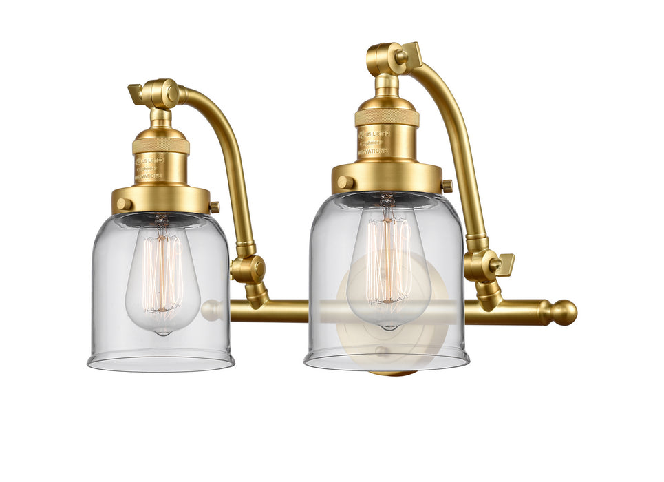 Innovations - 515-2W-SG-G52 - Two Light Bath Vanity - Franklin Restoration - Satin Gold