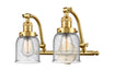 Innovations - 515-2W-SG-G54-LED - LED Bath Vanity - Franklin Restoration - Satin Gold