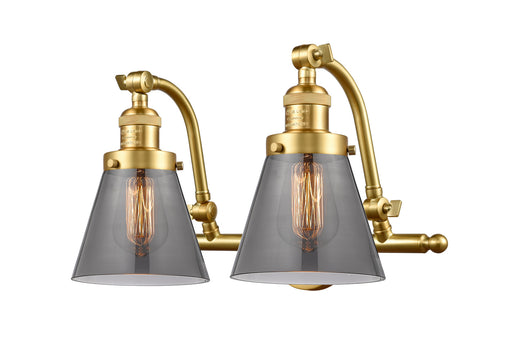 Innovations - 515-2W-SG-G63 - Two Light Bath Vanity - Franklin Restoration - Satin Gold