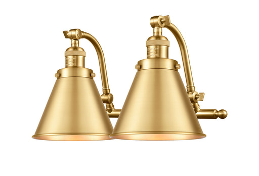 Innovations - 515-2W-SG-M13-SG - Two Light Bath Vanity - Franklin Restoration - Satin Gold