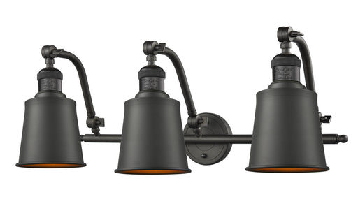 Innovations - 515-3W-OB-M9-OB - Three Light Bath Vanity - Franklin Restoration - Oil Rubbed Bronze