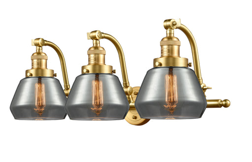 Innovations - 515-3W-SG-G173 - Three Light Bath Vanity - Franklin Restoration - Satin Gold