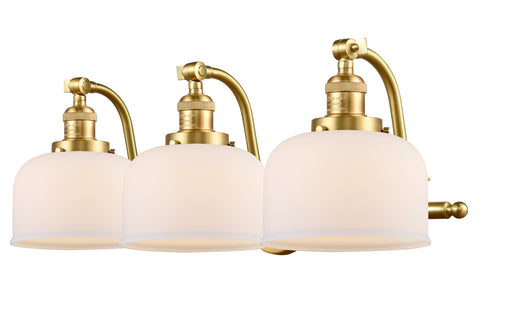 Innovations - 515-3W-SG-G71 - Three Light Bath Vanity - Franklin Restoration - Satin Gold