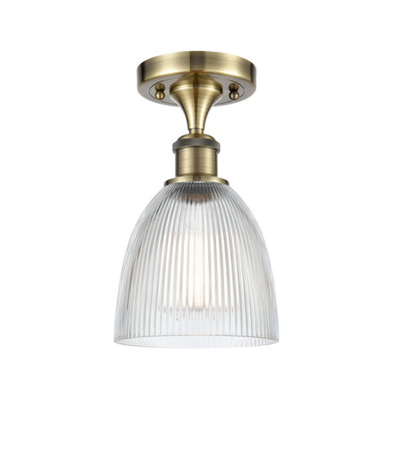 One Light Semi-Flush Mount