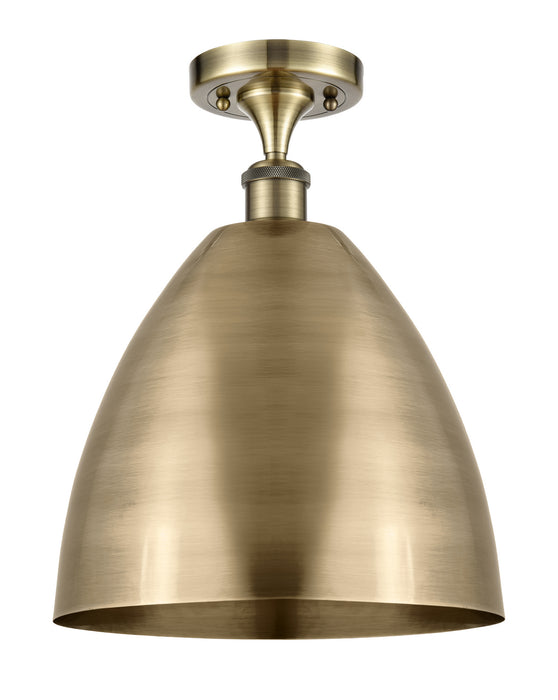 Innovations - 516-1C-AB-MBD-12-AB - One Light Semi-Flush Mount - Ballston - Antique Brass