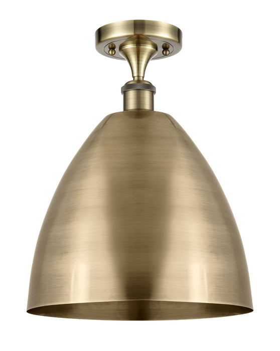 Innovations - 516-1C-AB-MBD-12-AB-LED - LED Semi-Flush Mount - Ballston - Antique Brass