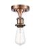 Innovations - 516-1C-AC - One Light Semi-Flush Mount - Ballston - Antique Copper