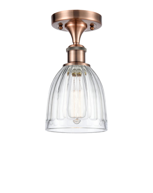 Innovations - 516-1C-AC-G442-LED - LED Semi-Flush Mount - Ballston - Antique Copper