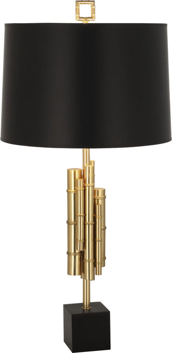 Robert Abbey - 634B - One Light Table Lamp - Jonathan Adler Meurice - Modern Brass w/Matte Black Base