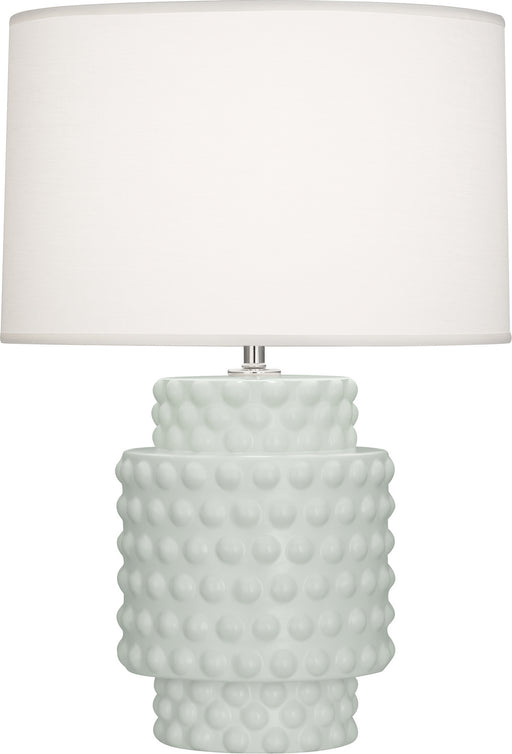 Robert Abbey - MCL09 - One Light Accent Lamp - Dolly - Matte Celadon Glazed Textured