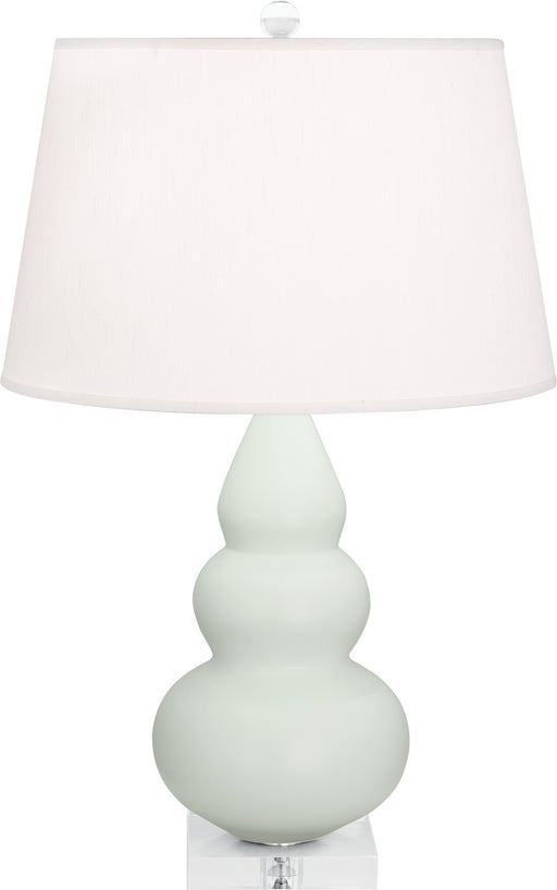 Robert Abbey - MCL33 - One Light Accent Lamp - Small Triple Gourd - Matte Celadon Glazed w/Lucite Base