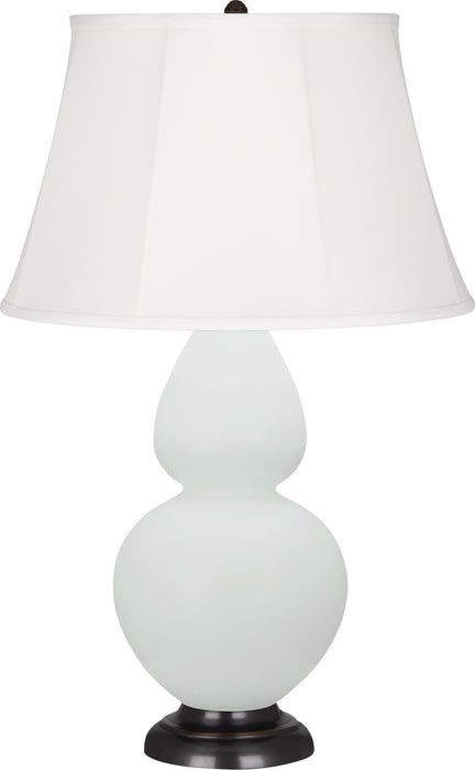 Robert Abbey - MCL56 - One Light Table Lamp - Double Gourd - Matte Celadon Glazed