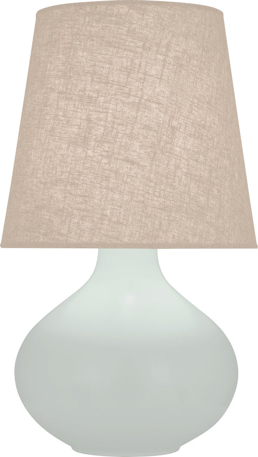 Robert Abbey - MCL98 - One Light Table Lamp - June - Matte Celadon Glazed