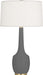 Robert Abbey - MCR70 - One Light Table Lamp - Delilah - Matte Ash Glazed
