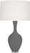 Robert Abbey - MCR80 - One Light Table Lamp - Audrey - Matte Ash Glazed