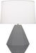 Robert Abbey - MCR97 - One Light Table Lamp - Delta - Matte Ash Glazed