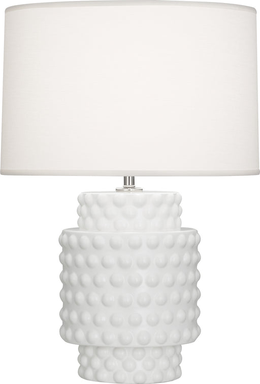 Robert Abbey - MLY09 - One Light Accent Lamp - Dolly - Matte Lily Glazed Textured