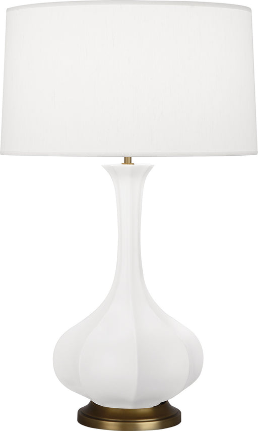 Robert Abbey - MLY94 - One Light Table Lamp - Pike - Matte Lily Glazed