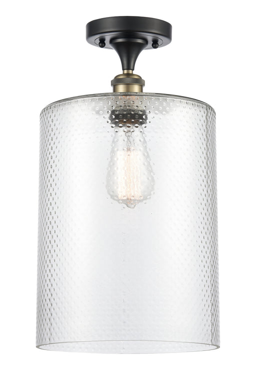 Innovations - 516-1C-BAB-G112-L-LED - LED Semi-Flush Mount - Ballston - Black Antique Brass