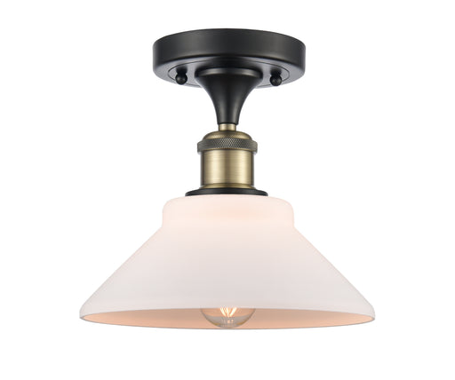 Innovations - 516-1C-BAB-G131-LED - LED Semi-Flush Mount - Ballston - Black Antique Brass