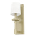 Hunter - 19693 - One Light Wall Sconce - Briargrove - Painted Modern Brass