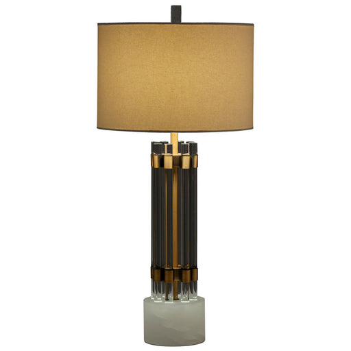 Cyan - 10354-1 - LED Table Lamp - Brass
