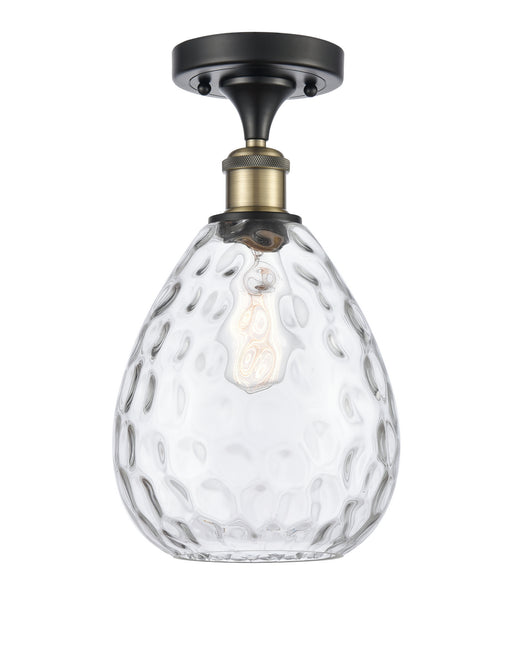 Innovations - 516-1C-BAB-G372-LED - LED Semi-Flush Mount - Ballston - Black Antique Brass