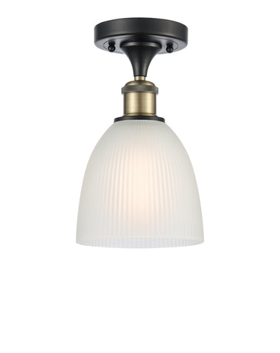 One Light Semi-Flush Mount