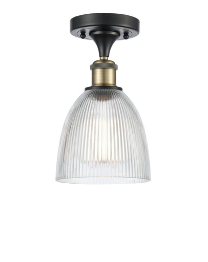 One Light Semi-Flush Mount