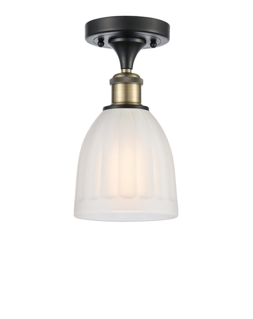 Innovations - 516-1C-BAB-G441-LED - LED Semi-Flush Mount - Ballston - Black Antique Brass