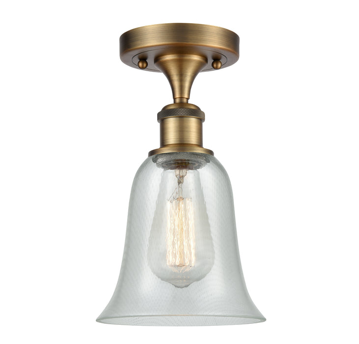 Innovations - 516-1C-BB-G2812-LED - LED Semi-Flush Mount - Ballston - Brushed Brass