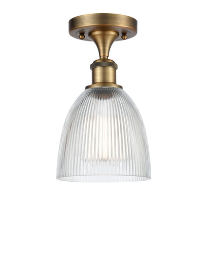 One Light Semi-Flush Mount