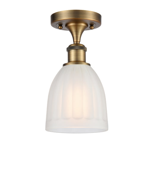 Innovations - 516-1C-BB-G441-LED - LED Semi-Flush Mount - Ballston - Brushed Brass