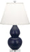 Robert Abbey - MMB53 - One Light Accent Lamp - Small Double Gourd - Matte Midnight Blue Glazed w/Lucite Base