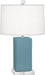 Robert Abbey - MOB90 - One Light Accent Lamp - Harvey - Matte Steel Blue Glazed