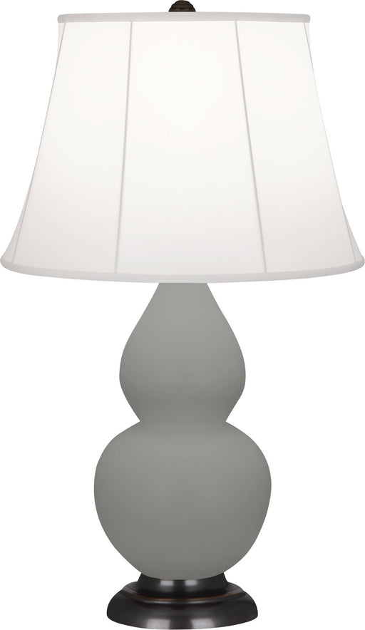Robert Abbey - MST11 - One Light Accent Lamp - Small Double Gourd - Matte Smoky Taupe Glazed