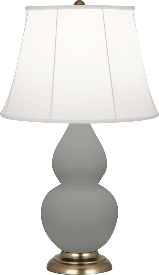 Robert Abbey - MST14 - One Light Accent Lamp - Small Double Gourd - Matte Smoky Taupe Glazed