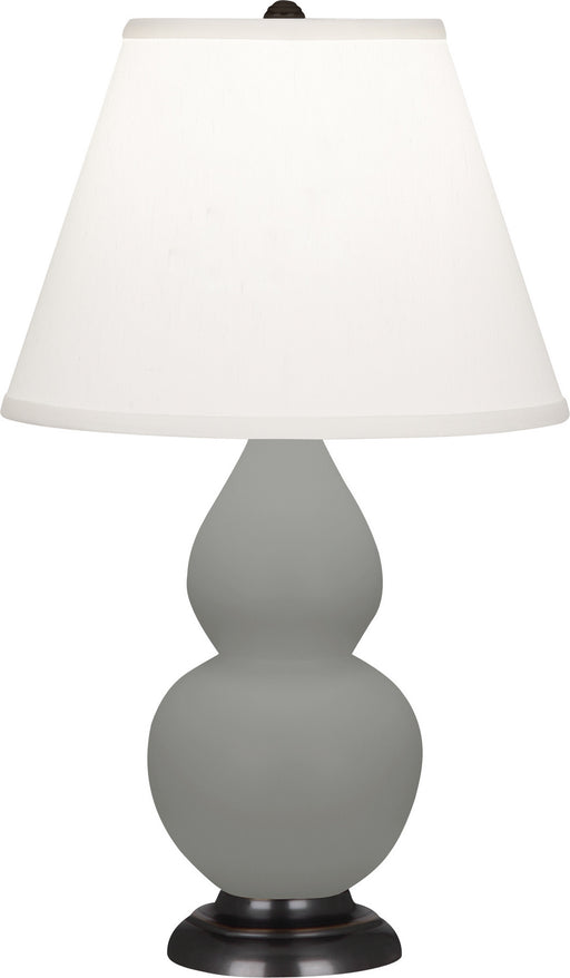 Robert Abbey - MST51 - One Light Accent Lamp - Small Double Gourd - Matte Smoky Taupe Glazed w/Bronze