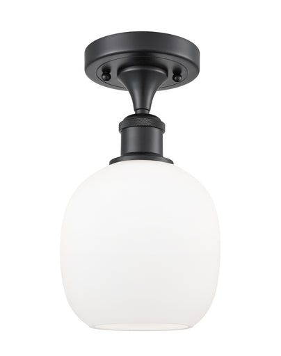 One Light Semi-Flush Mount