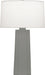 Robert Abbey - MST60 - One Light Table Lamp - Mason - Matte Smoky Taupe Glazed