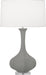 Robert Abbey - MST96 - One Light Table Lamp - Pike - MatteSmoky Taupe Glazed w/Lucite Base